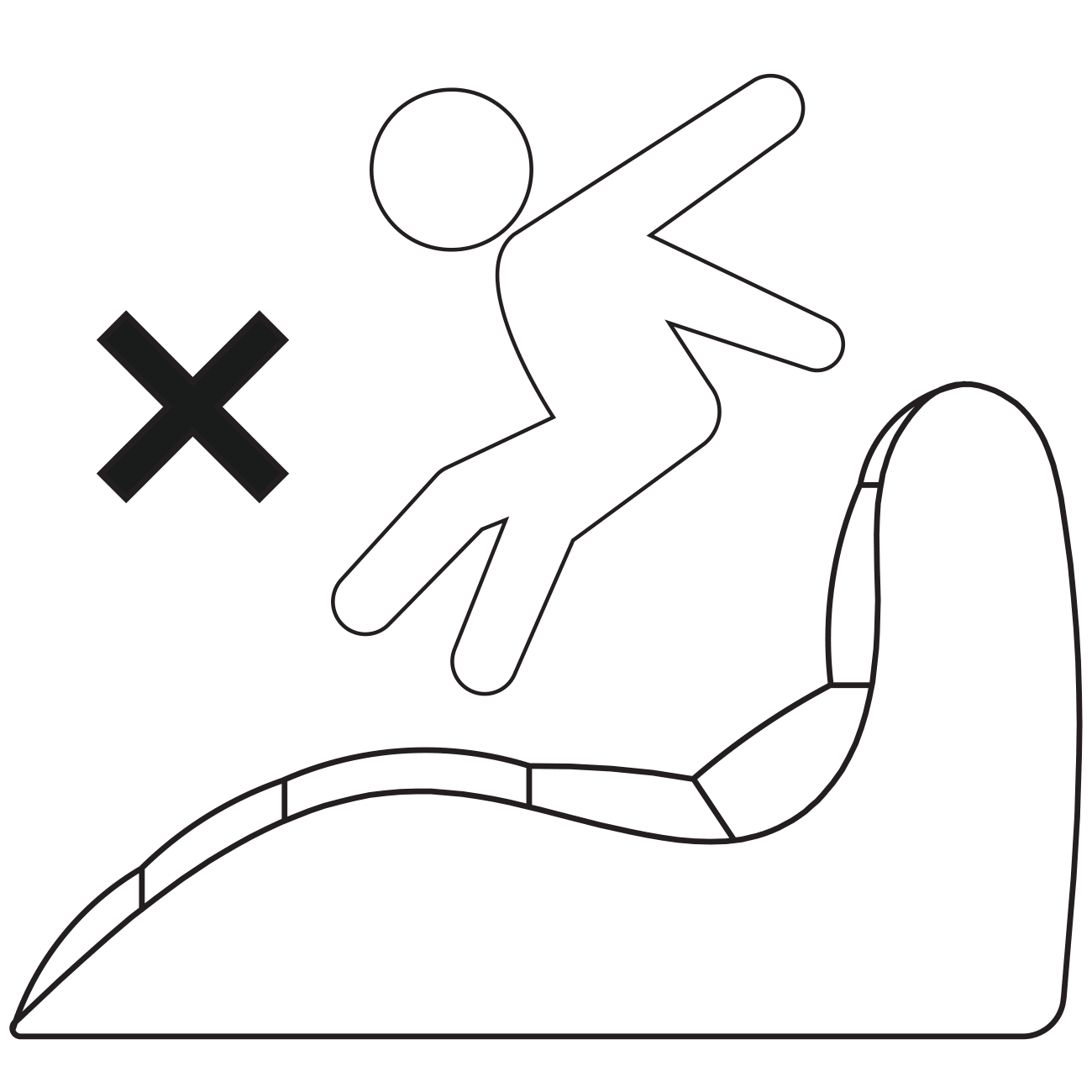 Do not jump on your bean bag