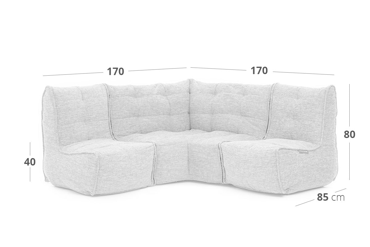 MOD 3 Cozy Corner dimensions